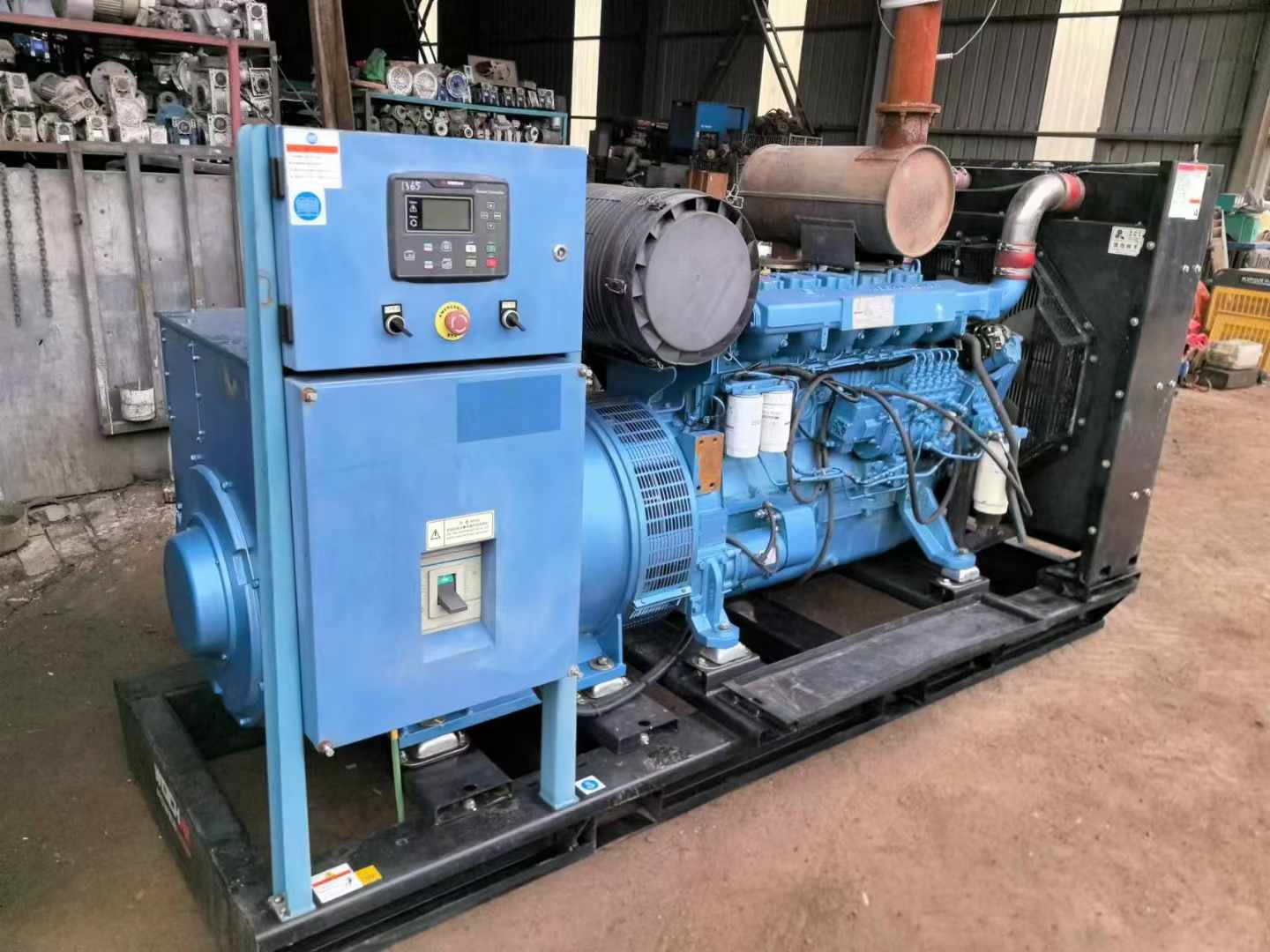 于洪500kW 柴油发电机组可带动设备功率的计算公式是什么？